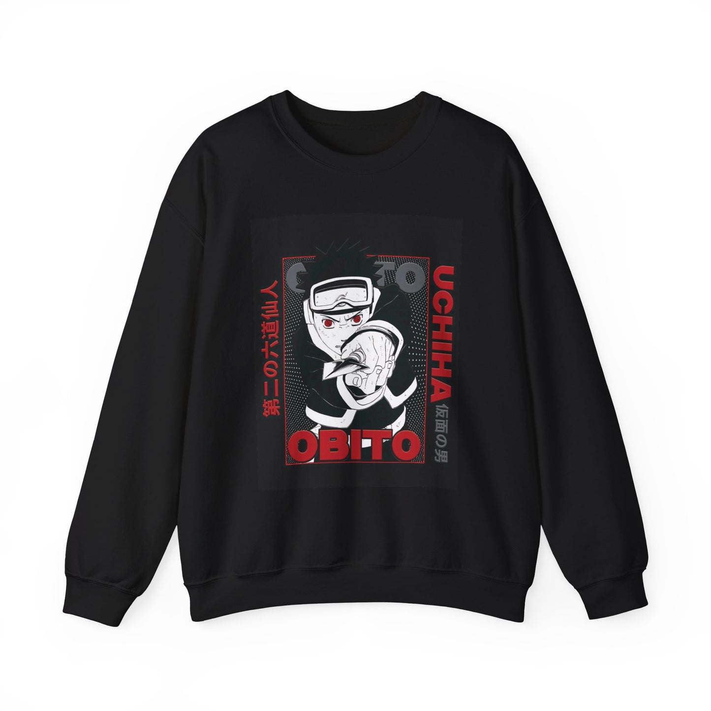 Unisex Crewneck Sweatshirt with Obito Design😤