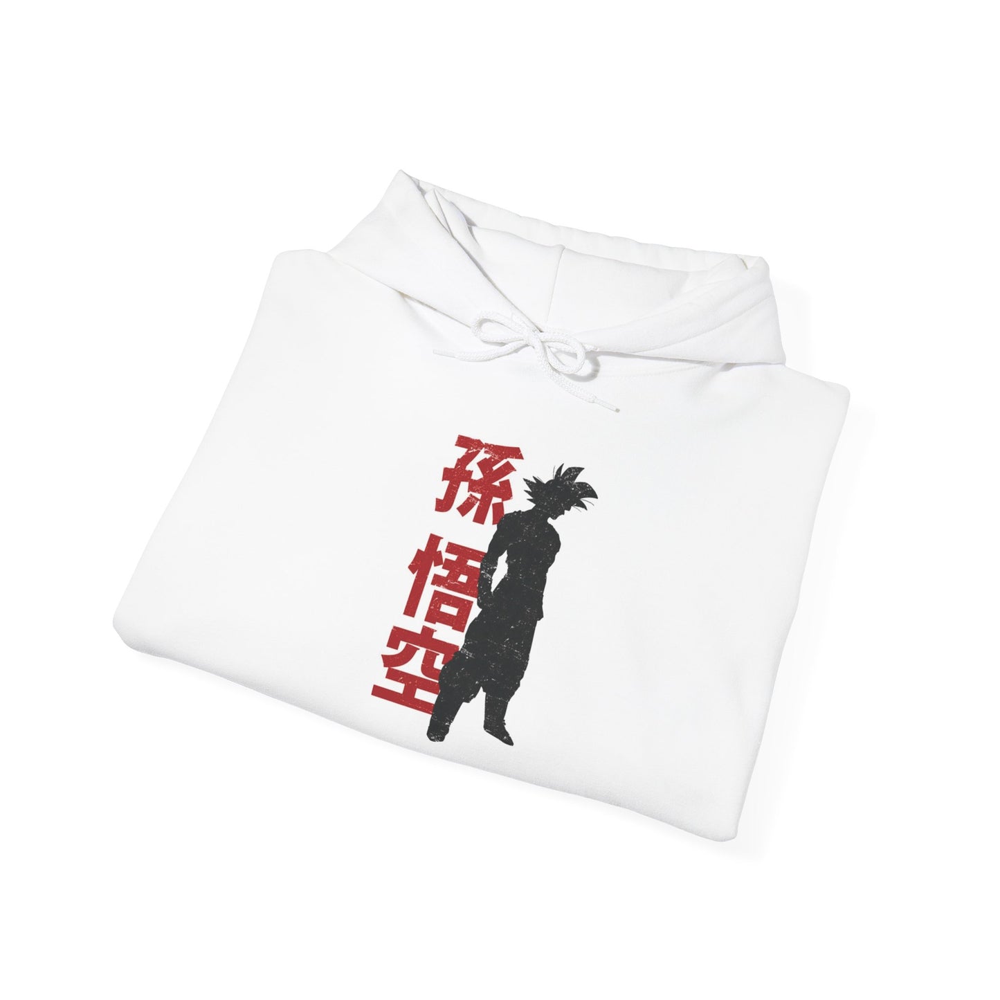 White Hoodie with Goku Design🤟